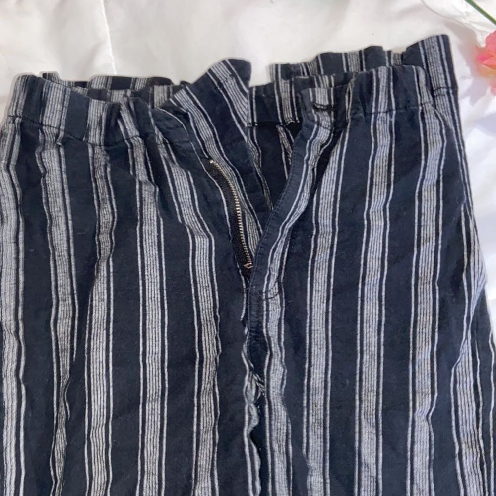Brandy Melville black stripped pants🖤